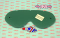 HYBRID TEAR OFF LENS SMOKE RIP N ROLL, ANTI FOG, ANTI SCRATCH, LS201