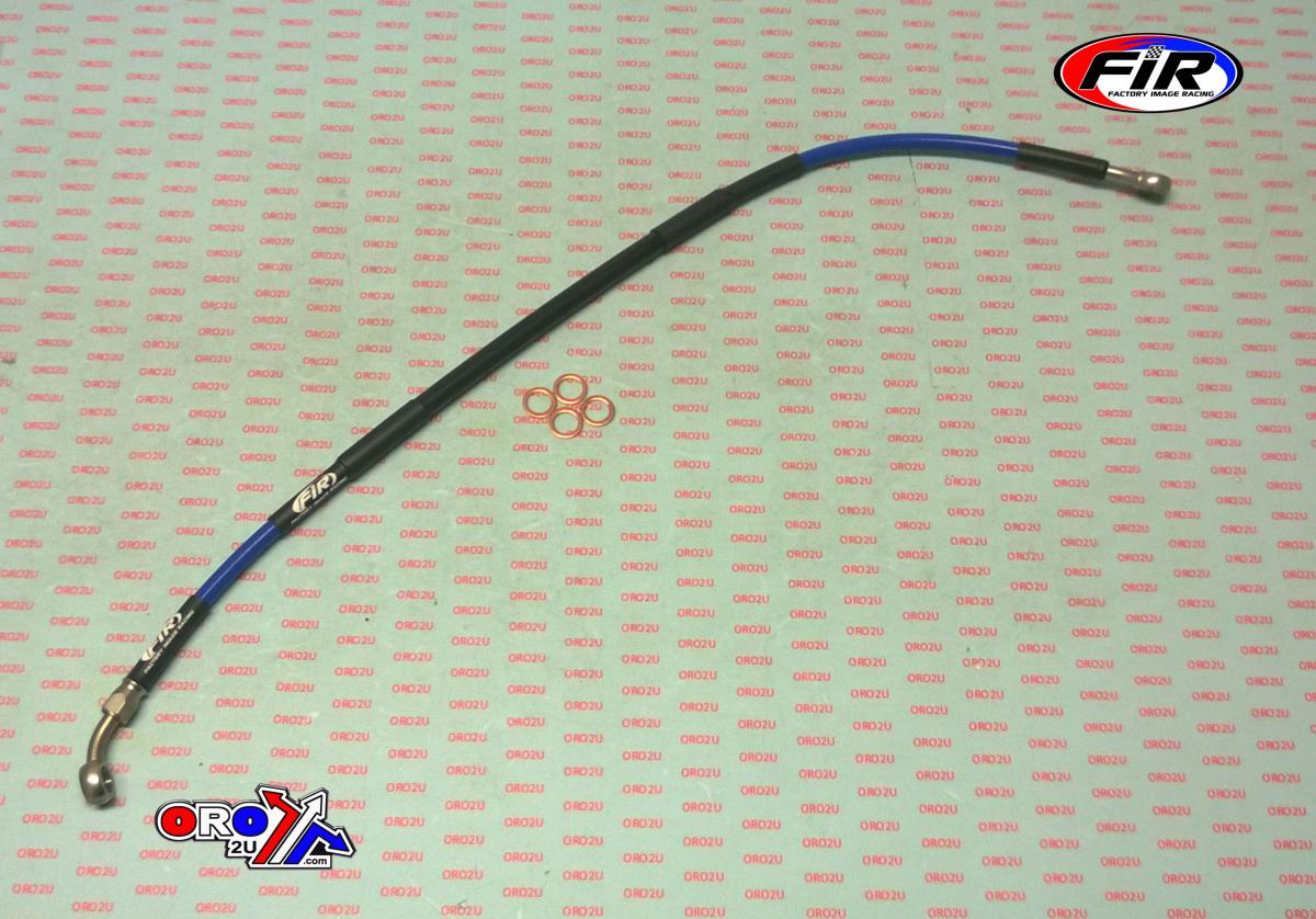 HOSE REAR BRAKE BLUE / BLACK CRF450R 17-18, H02-2-042/P-CL / 43310-MKE-A01, CRF250R 2018