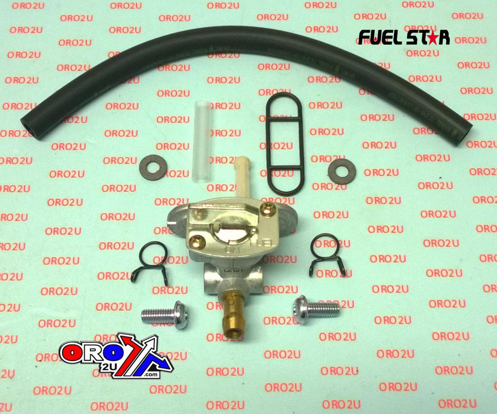 FUEL VALVE KIT YZ125 YZ250 95-17, Fuel Star FS101-0151 YAMAHA DIRT, TAPE / PETCOCK / CLIPS / PIPES / BOLTS