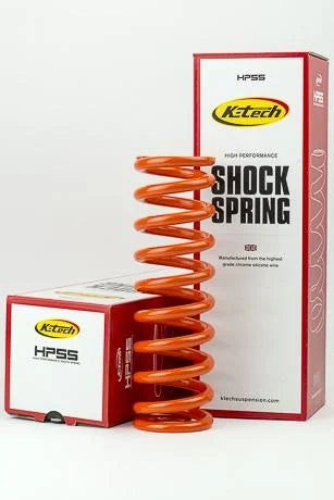 Shock Absorber Spring - 30N (47x220) Orange, 47-220-30, HIGH PERFORMANCE SHOCK SPRING, K-TECH SUSPENSION