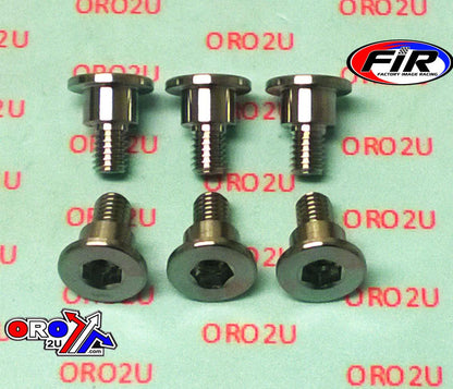 M6 FORK COVER BOLT YAMAHA PK 6, TITANIUM GRADE 5 / YAMAHA 90109-06232-00
