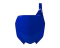 FRONT PLATE 18-22 YZ450F, YZ250F 19-23, BLUE, RTECH R-TBYZFBL0018, OEM COLOUR 2021