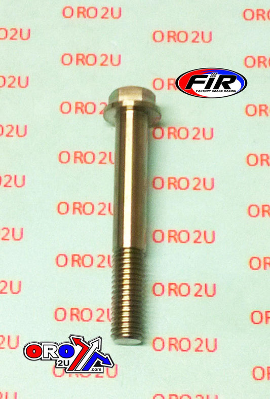 TITANIUM GR5 BOLT M8 x 55mm EACH, FLANGE OD: 14mm / HEX SIZE: 10mm, /