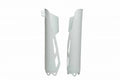 LOWER FORK GUARDS CRF-R/CRF-RX/CRF-X 19-25, WHITE, RTECH R-PSCRFBN0019