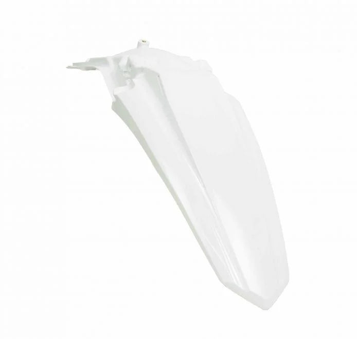 REAR FENDER 2019-23 KX450 WHITE, RTECH R-PPKXFBN0019
