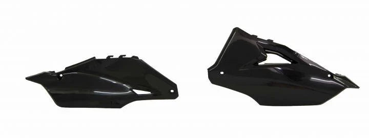 SIDE PANELS 2019-23 KX450 BLACK, RTECH R-FIKXFNR0019