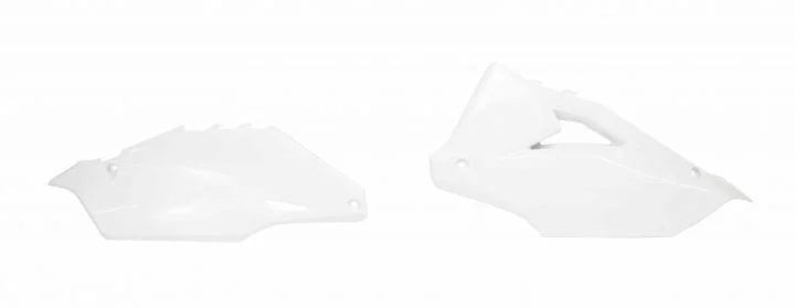 SIDE PANELS 2019-23 KX450 WHITE, RTECH R-FIKXFBN0019