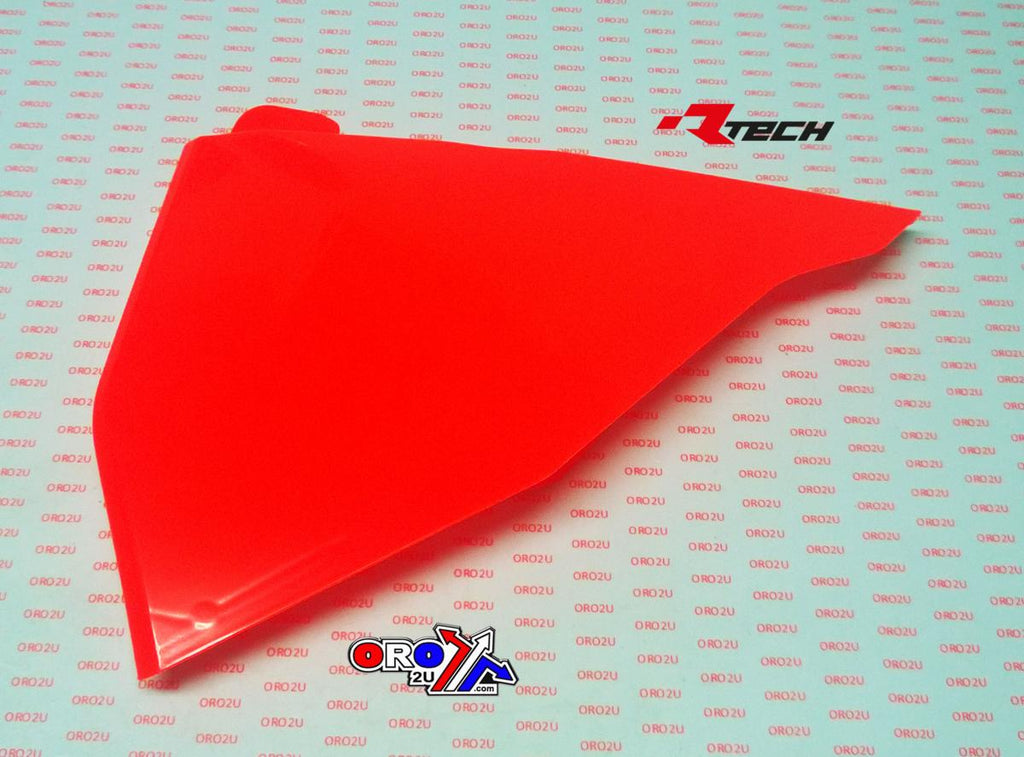 AIR BOX SIDE PANEL 2019-22 KTM SX/SX-F, NEON ORANGE, RTECH R-FIKTMANSX19