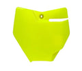 FRONT NUMBER PLATE 18-24 KTM85 SX, NEON YELLOW, RTECH R-TBKTMGF0185, GASGAS MC 85 2021-2024