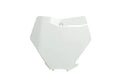 FRONT NUMBER PLATE 2019-22 KTM SX/SX-F, WHITE, RTECH R-TBKTMBN0019