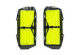RAD LOUVERS 2019-25 KTM SX/SX-F, NEON YELLOW, RTECH R-GRKTMGF0019