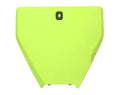 FRONT PLATE 16-18 HUSKY TC-FC, NEON YELLOW, RTECH R-TBHSQGF0016