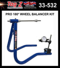 TAG-Z PRO 180* WHEEL BALANCER KIT, BLUE, (FLAT PACKED IN TAG-Z BOX)