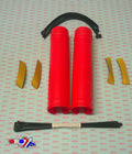 POLISPORT UPPER FORK PROTECTOR, 8463500005, RED, P8463500005
