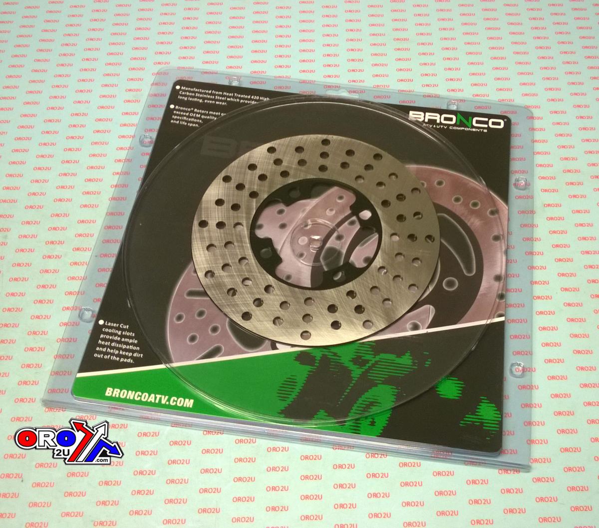 DISC BRAKE ROTOR FRONT YXR RHINO, BRONCO AT-05925 YAMAHA UTV, MD6241D 18-0018