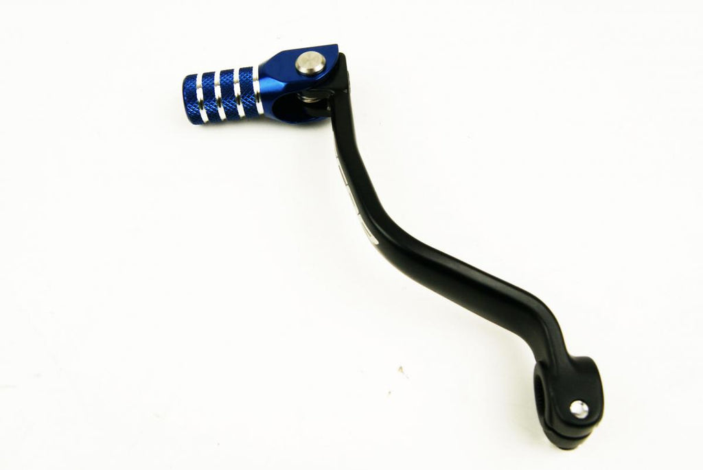GEAR SHIFT LEVER BLACK BLUE TIP 99-26 YAMAHA YZ 65 85 FORGED ALUMINIUM SCAR GSL408