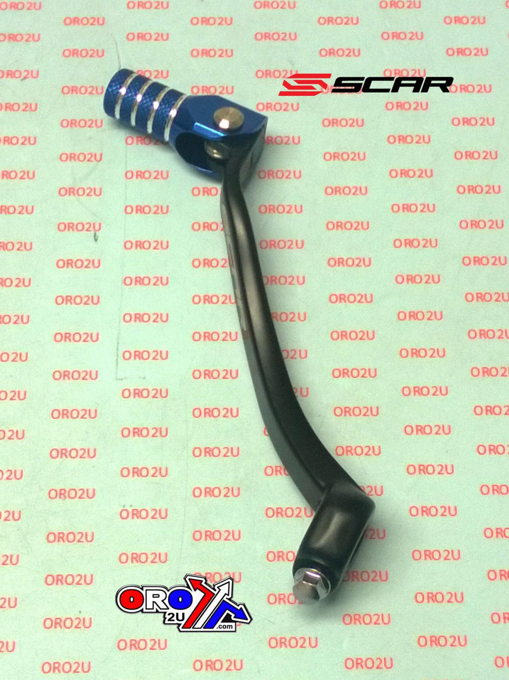 GEAR SHIFT LEVER BLUE 17-19 YAMAHA WR YZ F X 250 450 TIP FORGED ALUMINIUM SCAR GSL411