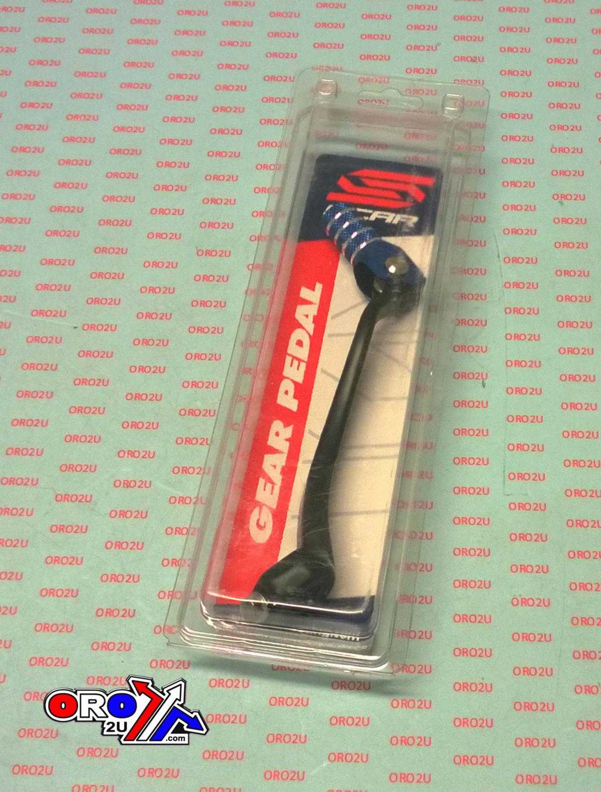 GEAR SHIFT LEVER BLUE 17-19 YAMAHA WR YZ F X 250 450 TIP FORGED ALUMINIUM SCAR GSL411