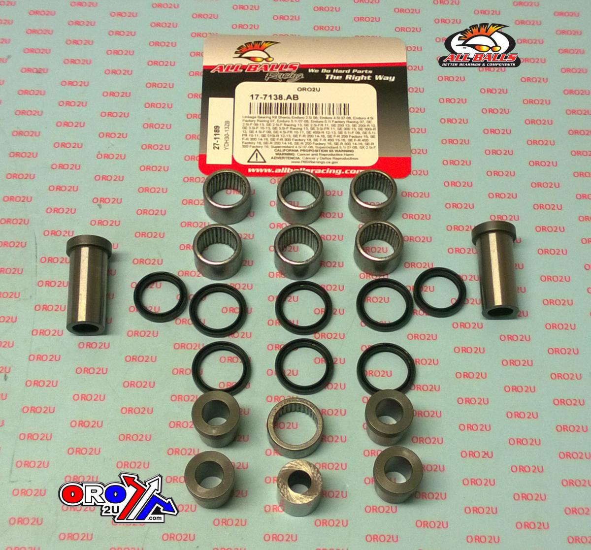 LINKAGE BEARING KIT Sherco, ALLBALLS 27-1189
