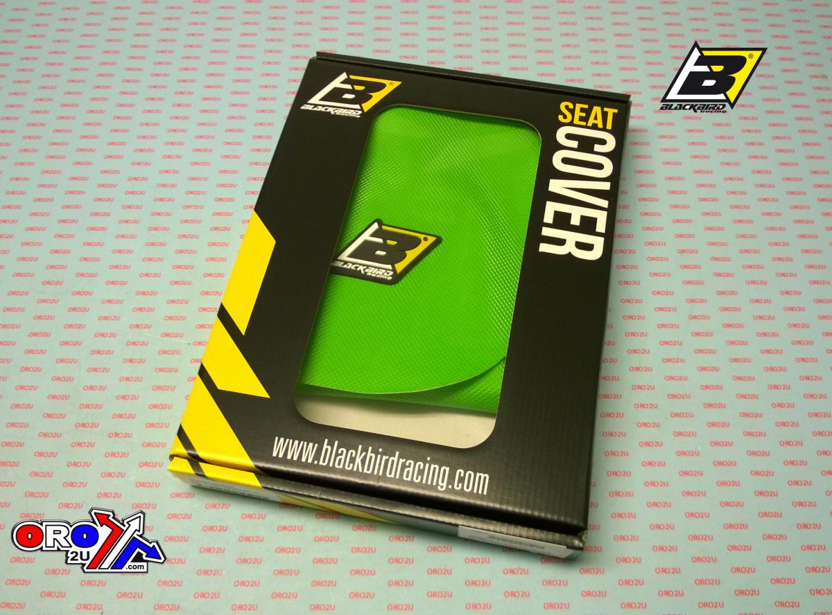 2019-24  KX 450F PYRAMID GREEN, SEAT COVER BLACKBIRD, 1433G/01
