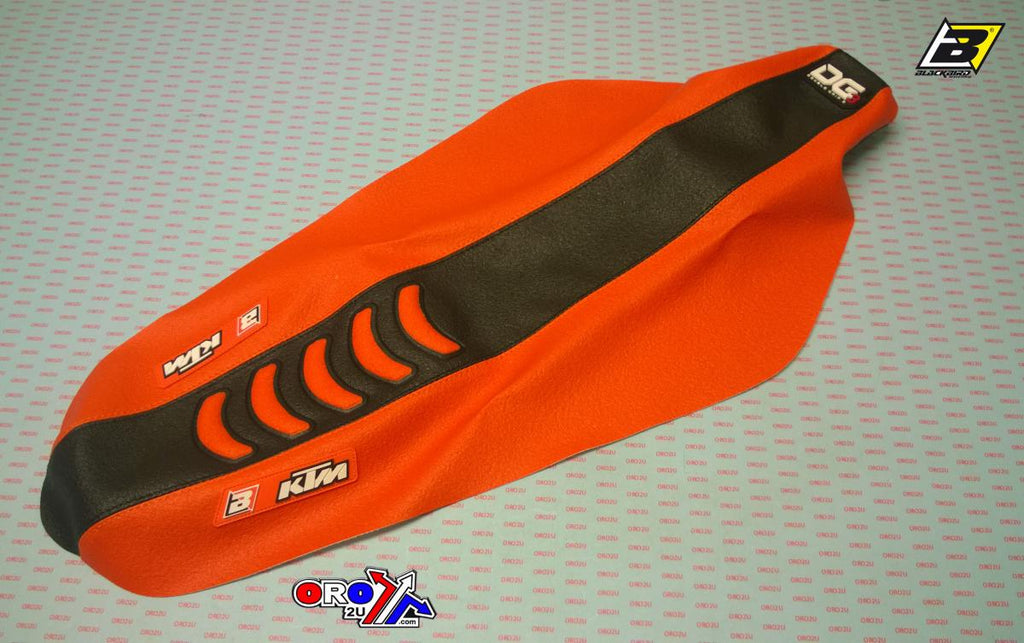 19-22 SX/SXF 20-23 EXC KTM DOUBLE GRIP 3 SEAT COVER, BLACKBIRD SEAT 1528H