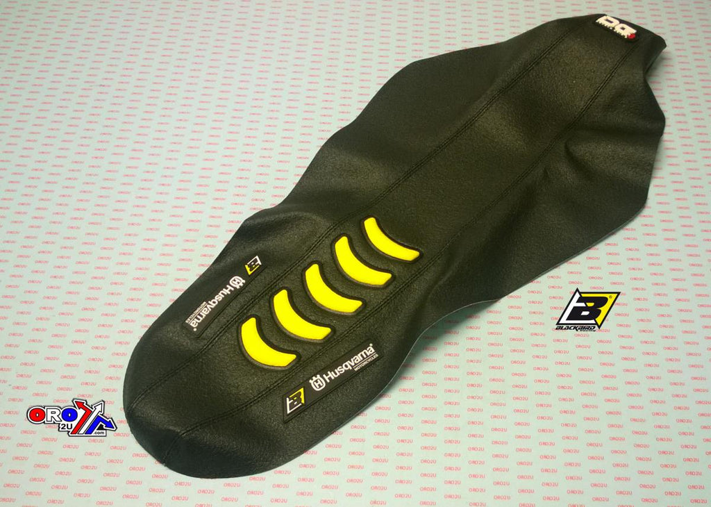 19-22 TC/FC 20-23 TE/FE HUSQVARNA DOUBLE GRIP 3 SEAT COVER, BLACKBIRD 1624H