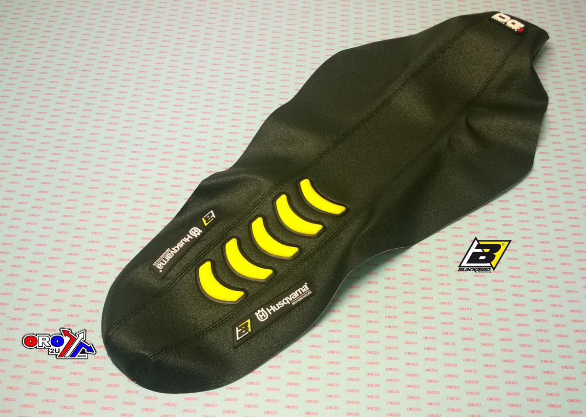 19-22 TC/FC 20-23 TE/FE HUSQVARNA DOUBLE GRIP 3 SEAT COVER, BLACKBIRD 1624H