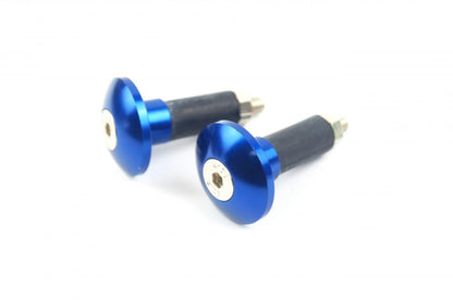 BAR ENDS 12mm BLUE [SET-2]