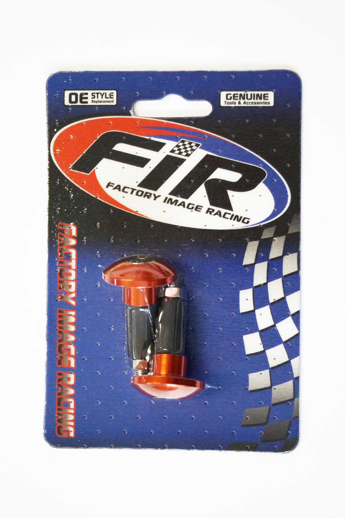 BAR ENDS 12mm ORANGE [SET-2]