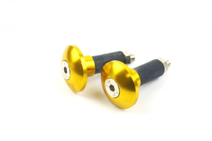 BAR ENDS 12mm GOLD [SET-2]