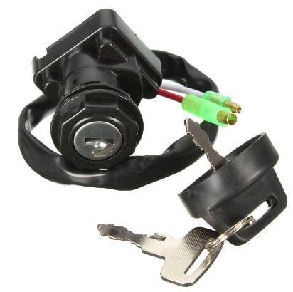 SWITCH IGNITION 2-WIRE KLF300 88-05 2 Pos, KAWASAKI ATV 27005-1201 AT-01296, BAYOU, 27005-1132, 27005-1159 27005-1132 27005-1159 27005-1186 27005-1201 710000075