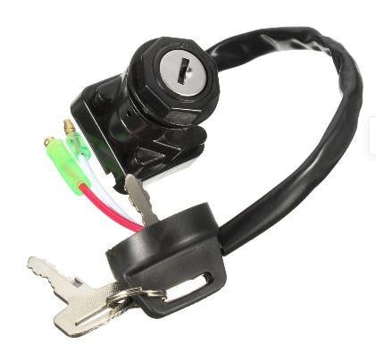 SWITCH IGNITION 2-WIRE KLF300 88-05 2 Pos, KAWASAKI ATV 27005-1201 AT-01296, BAYOU, 27005-1132, 27005-1159 27005-1132 27005-1159 27005-1186 27005-1201 710000075