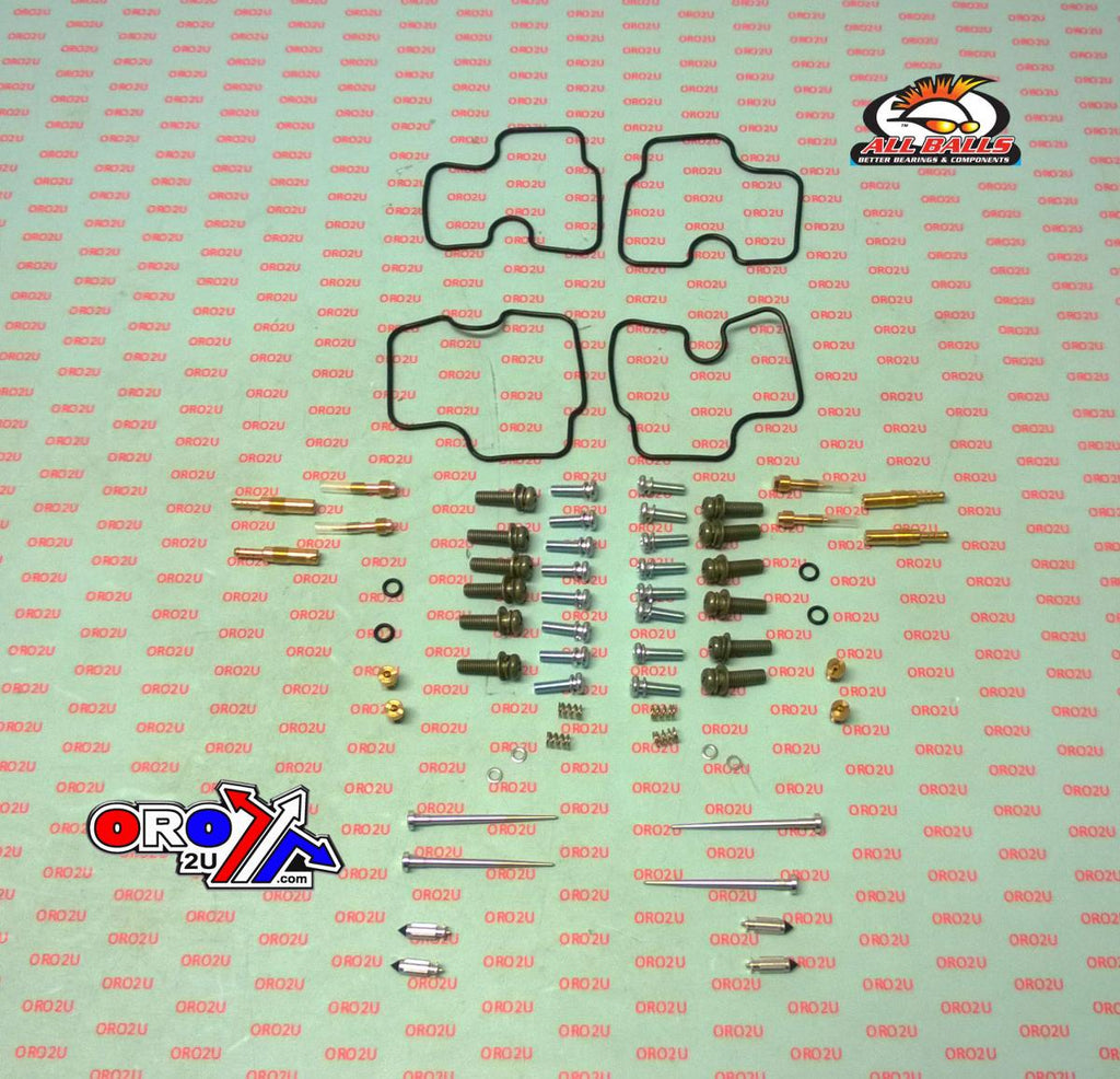 CARBURETOR REBUILD KIT 98-02 YAM SRX700, ALLBALLS 26-10040 SNOW