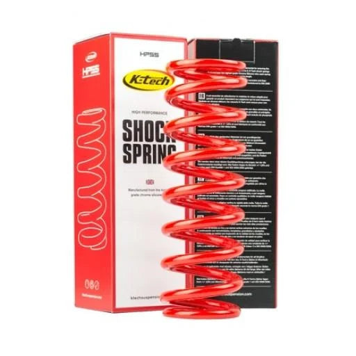 Shock Absorber Spring -30N (55x250) Red, 55-205-30, HIGH PERFORMANCE SHOCK SPRING, K-TECH SUSPENSION