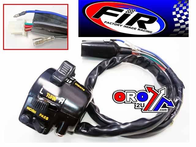 SWITCH LH. HI-LOW BEAM,PASS, HORN, TURN, 46091-044 / 46091-057 KAWASAKY TYPE