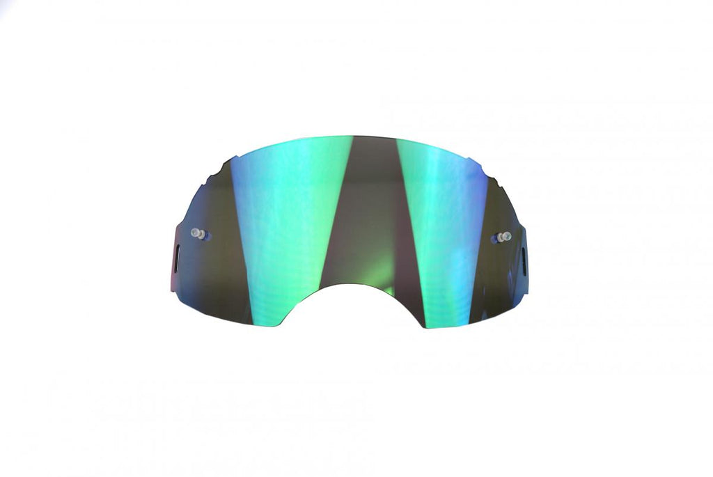 OAKLEY AIRBRAKE LENS GREEN MIRROR, RNR LMPCV023 TO FIT AIRBRAKE GOGGLES, NOT GENUINE OAKLEY