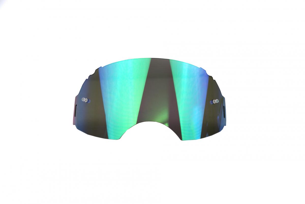 OAKLEY AIRBRAKE LENS GREEN MIRROR, RNR LMPCV023 TO FIT AIRBRAKE GOGGLES, NOT GENUINE OAKLEY