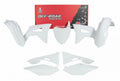 PLASTIC KIT WE CRF250R 19-21 / CRF450R 19-20, RTECH R-KITCRF-BN0-519, WHITE
