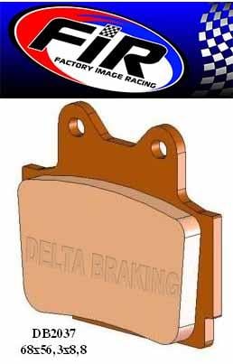 BRAKE PADS SINTERED METAL N4, DB2037 RD-N4