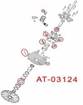DRIVE CLUTCH KIT 18-19 POLARIS RANGER 1000 XP PS BRONCO AT-03124 1323457