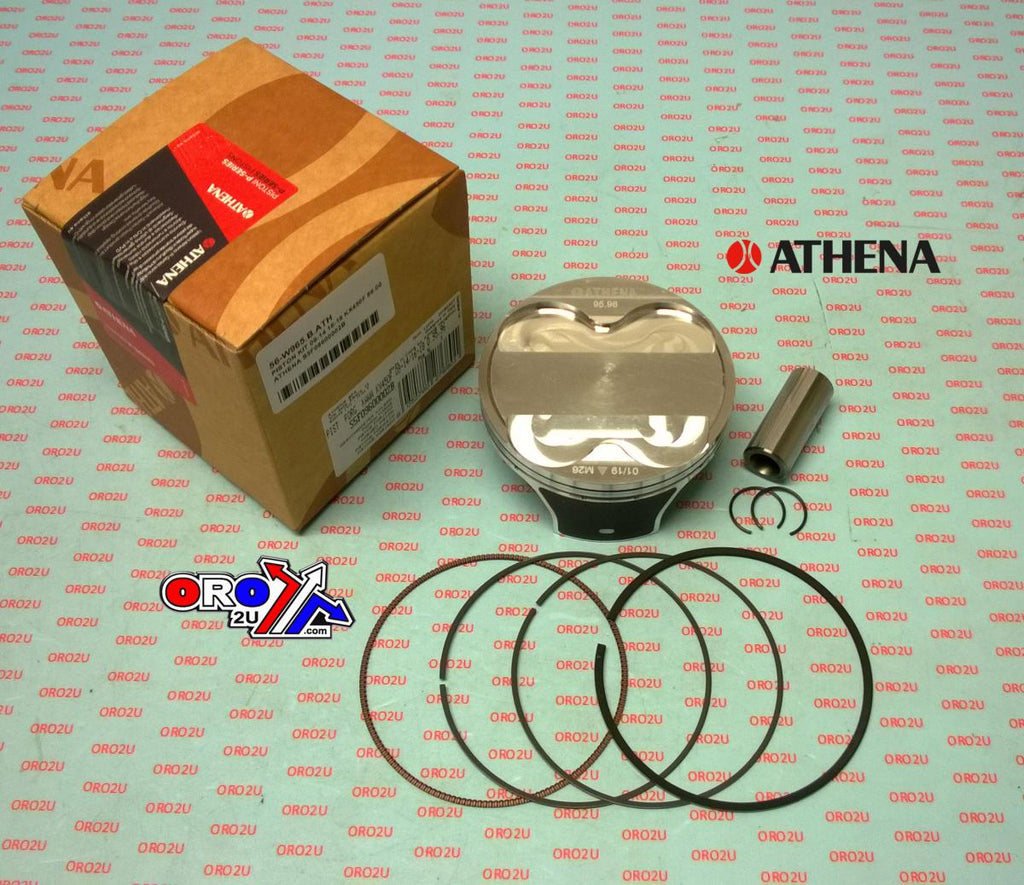 PISTON KIT B 96MM KAWASAKI KX 450 09-18, ATHENA S5F09600002B