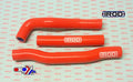 HOSE KIT 3pcs KTM HUSQVARNA SX 125 150 16-18, SILICONE RADIATOR ORANGE 010088, IROD