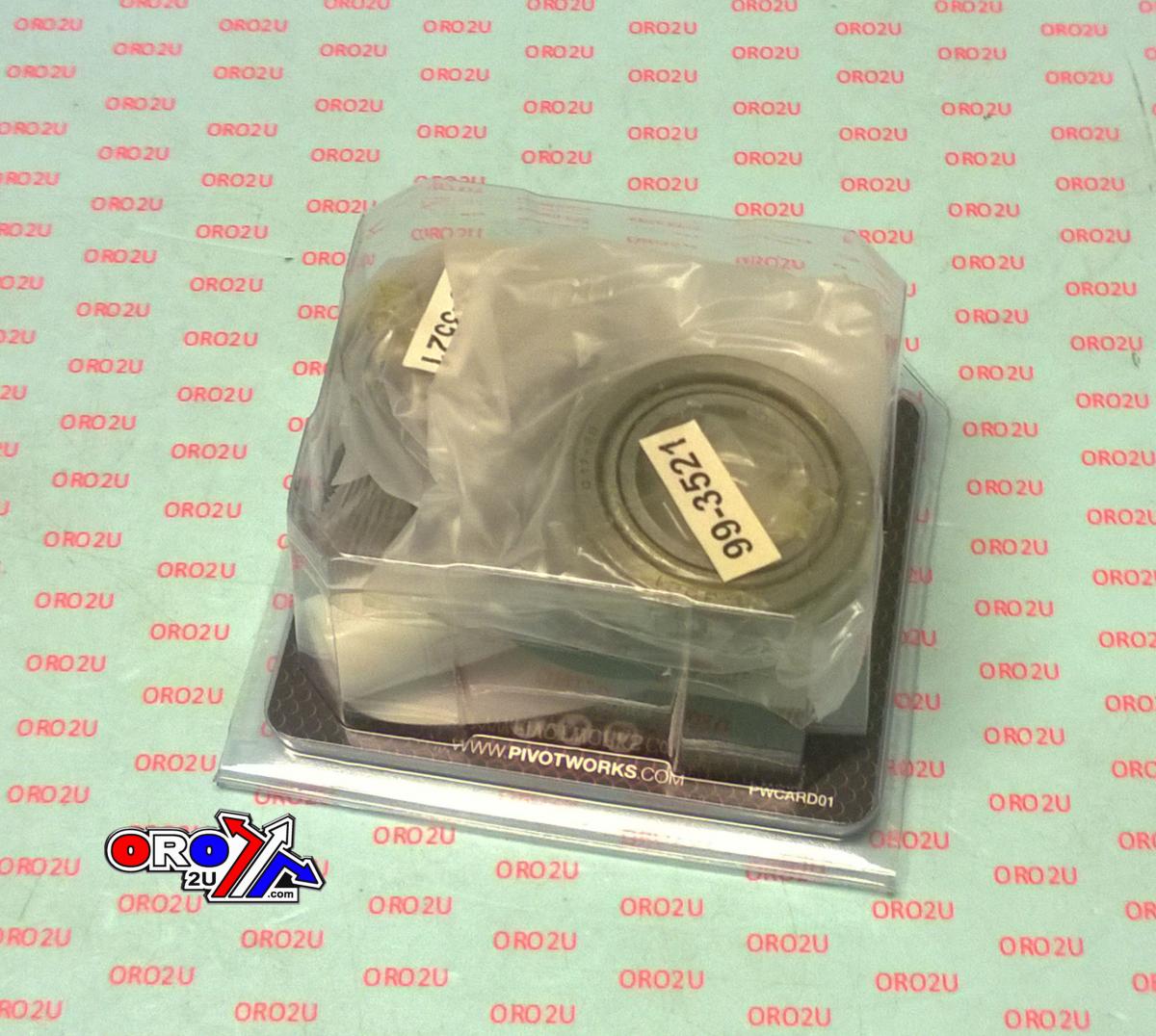 STEERING BEARING KIT RMZ RMX, PIVOT WORKS PWSSK-S12-000, Suzuki RMX450 17-19, RMZ250 13-20, RMZ450 13-20