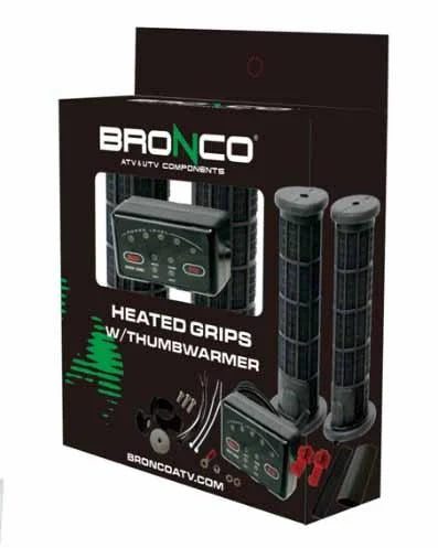 HEATED GRIPS / THUMB FULL KIT ATV, BRONCO AT-08326