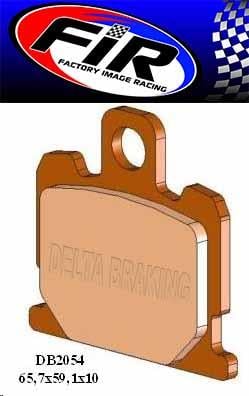 BRAKE PADS SINTERED METAL N4, DB2054 RD-N4