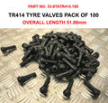 TR414 TYRE VALVES PACK OF 100