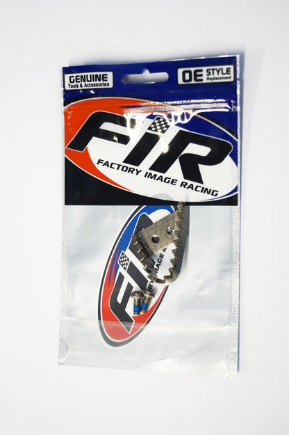 KTM TITANIUM BRAKE PEDAL TIP, WIDER THAN OEM STEP PLATE/TIP, FIR