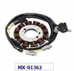 STATOR COIL 05-15 WR250F WRF250 YAMAHA GAS GAS / PSYCHIC MX-01362 Note Check connections block type 2 MALE TYPES