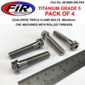 GR5 TITANIUM BOLT M8x40mm PK4, TRIPLE CLAMP BOLTS / DUALDRIVE, / KTM RE: 25080406