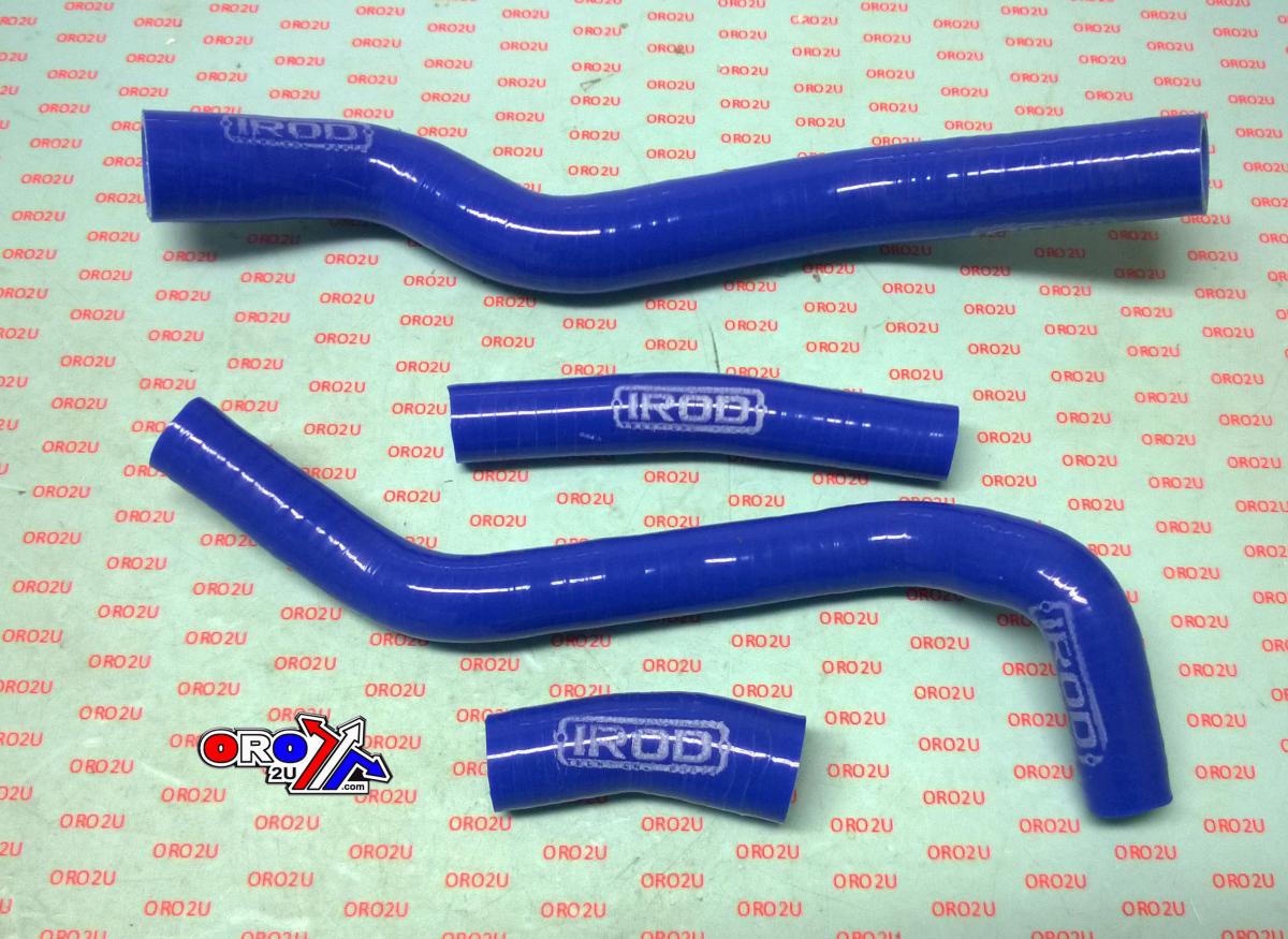 HOSE KIT 4pcs YAMAHA WRF450 WR450F 16-18, SILICONE RADIATOR BLUE 010116, IROD